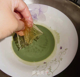 抹茶慕斯的做法步骤:10