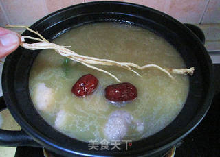党参炖鸡的做法步骤:7