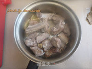 蕃茄酱烧排骨的做法步骤:4