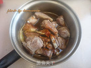 蕃茄酱烧排骨的做法步骤:6