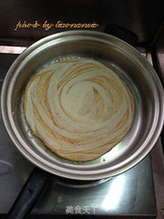 花生酱手抓饼的做法步骤:8