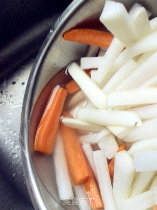 黄金泡菜の白萝卜的做法步骤:4