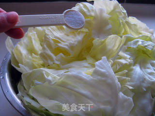 芝香醇厚--黄金泡菜の卷心菜的做法步骤:3
