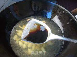 蒜籽烧黑鱼的做法步骤:7