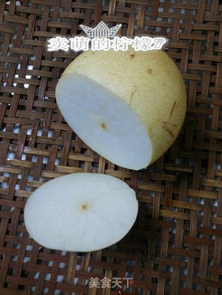 鲜颜美人--川贝冰糖炖雪梨的做法步骤:2