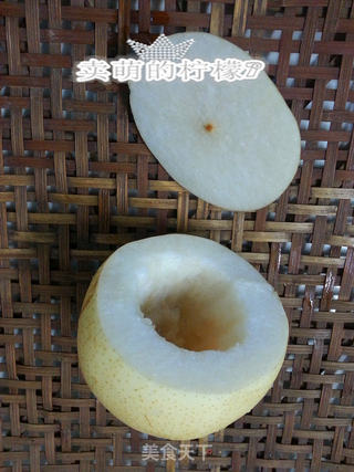 鲜颜美人--川贝冰糖炖雪梨的做法步骤:3