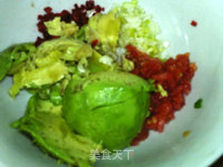 风味牛油果酱的做法步骤:7