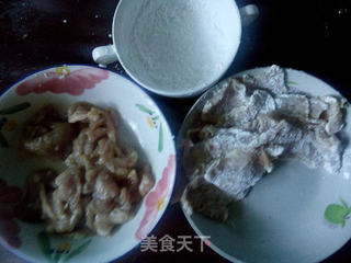 锅包肉的做法步骤:4