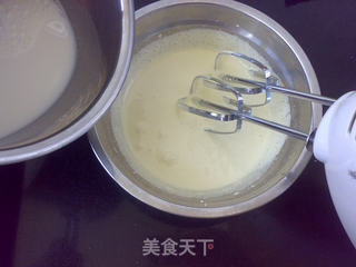 绿茶奶油雪糕的做法步骤:4