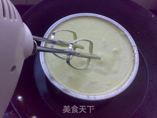 绿茶奶油雪糕的做法步骤:6