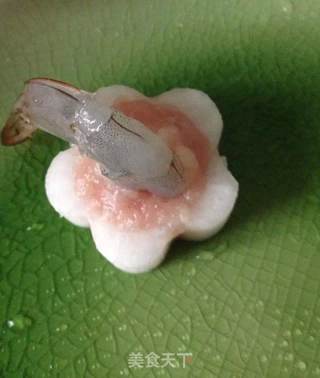花式萝卜酿虾球的做法步骤:8