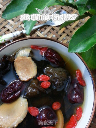 红颜吃出来--红参红枣炖黑木耳枸杞的做法步骤:7