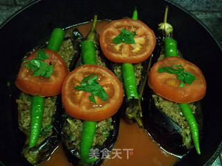 土耳其式牛肉末茄子的做法步骤:14