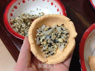 【芝麻番薯饼】的做法步骤:10