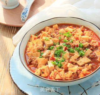 麻婆豆腐的做法步骤:9