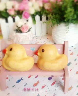 小黄鸭玛德琳的做法步骤:17
