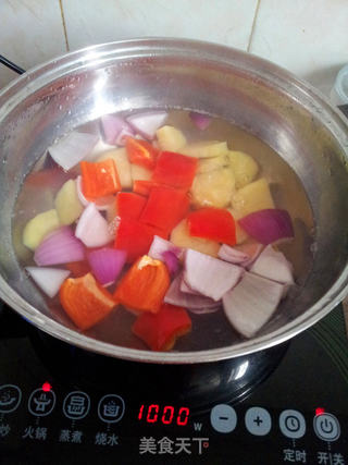 烤土豆串的做法步骤:5