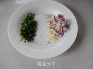 虾仁玉米炒饭的做法步骤:3