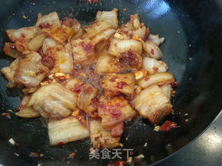 回锅肉的做法步骤:8