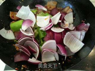 回锅肉的做法步骤:9