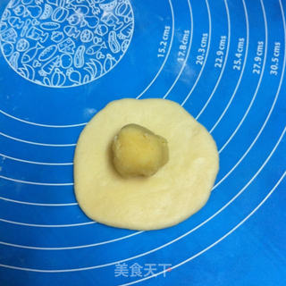 花朵面包的做法步骤:4