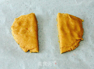 【焦糖红豆厚酥饼】的做法步骤:8