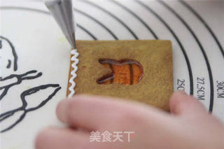 【番茄配方】自制姜饼糖果盒子——梦幻糖果盒子,圆自己一个小公主的梦的做法步骤:11