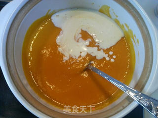 奶油南瓜汤的做法步骤:4