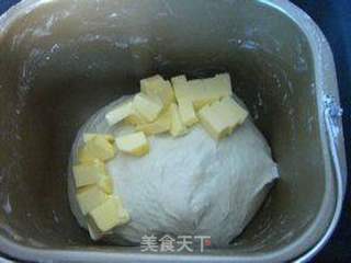 玫瑰豆沙中种土司的做法步骤:7