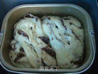 玫瑰豆沙中种土司的做法步骤:16