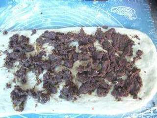 玫瑰豆沙中种土司的做法步骤:11