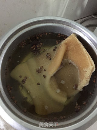 豉香牛肚的做法步骤：1
