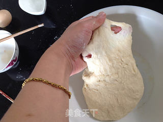 龙猫面包的做法步骤:6
