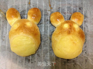 龙猫面包的做法步骤:13