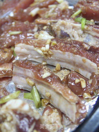 蒜香烤排骨（电烤箱版制作）的做法步骤：5