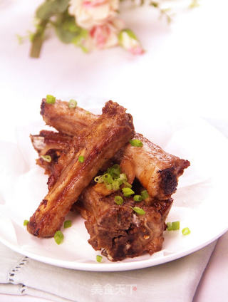 蒜香烤排骨（电烤箱版制作）的做法步骤：8