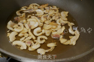猪油肉丁酱油炒饭的做法步骤:5