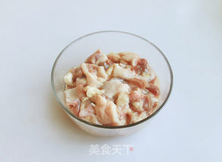 凤梨鸭丁的做法步骤:6