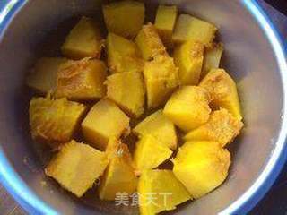 南瓜板栗乳酪蛋糕的做法步骤:6