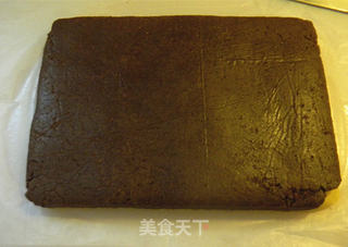 双色小棋格饼干的做法步骤:6