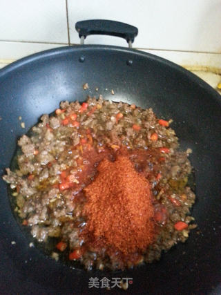 牛肉豆豉香辣酱的做法步骤:10