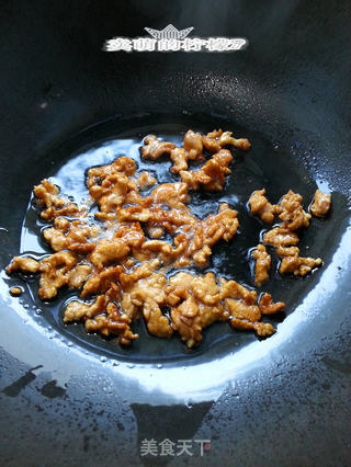 地瓜爆炒肉片的做法步骤:4