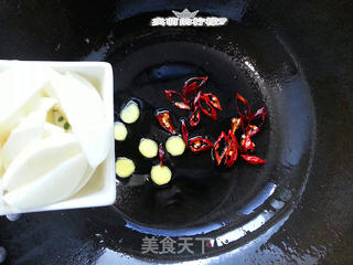 地瓜爆炒肉片的做法步骤:7