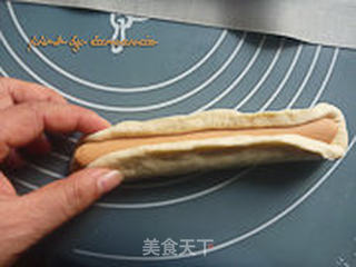 香肠花式面包的做法步骤:6