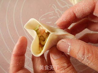 西葫芦鲜肉水饺的做法步骤:10