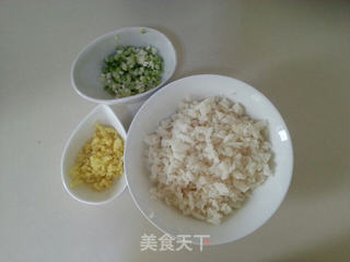 清蒸马蹄小肉丸的做法步骤:2