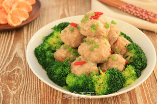 清蒸马蹄小肉丸的做法步骤:11