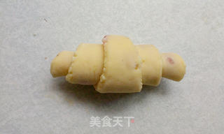 芝士培根可颂的做法步骤:13