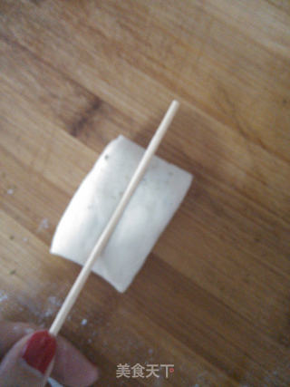苔条花卷的做法步骤:11
