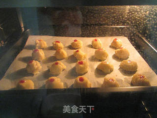 草莓酱甜饼的做法步骤:8